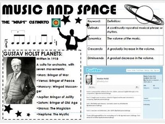 Music and Space Scheme of Work
