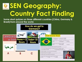 Geography for SEN pupils