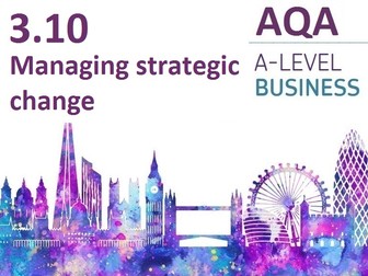 AQA A Level Business - 3.10 Managing strategic change