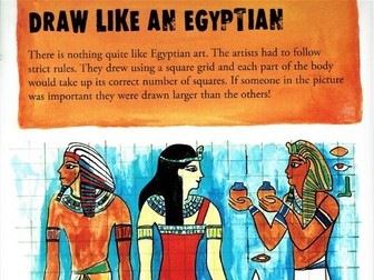 How to draw like an ancient Egyptian