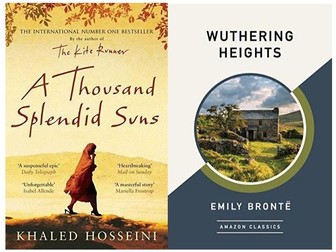 A Level English Literature Edexcel Wuthering Heights/A Thousand Splendid Suns Essay Plans (Prose))