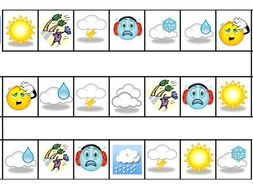 Spanish - The Weather / El Tiempo - Board Game - Speaking and Listening