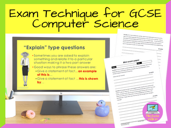 Exam Technique for GCSE Computer Science