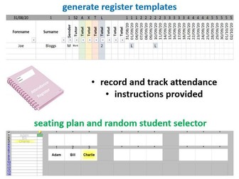 Attendance Register and Classroom Manager