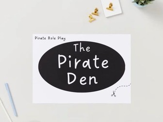 Pirate Role Play Pack