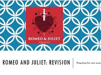 Romeo and Juliet Revision Lesson- "Last Minute" Overview