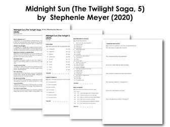 Midnight Sun (The Twilight Saga, 5) by  Stephenie Meyer (2020)