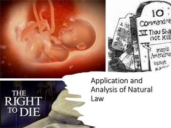 Application and Analysis of Natural Law