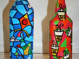 Design and Technology Year 5 - Painting Bottles