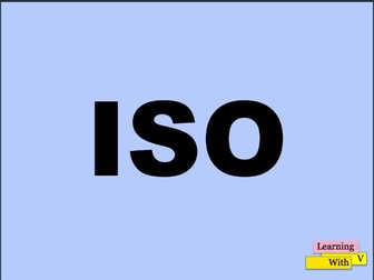 ISO in digital photography using DSLR (or mirrorless or bridge etc) cameras Lesson.