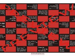 Used To versus Would Always Checker Board Game