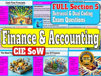 Finance Accounting and CIE Cambridge International