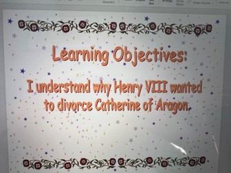 Henry VIII Divorce Powerpoint