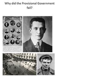 Provisional Government lessons for OCR Russia 1855-1964