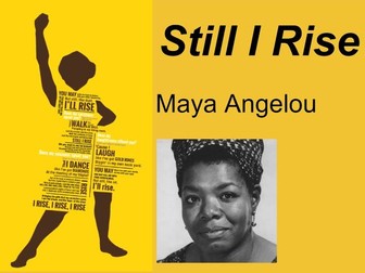 'Still I Rise' by Maya Angelou