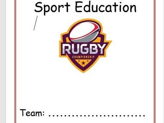 Sport Education Booklet: Rugby