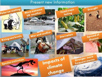 Climate Change impacts/effects AQA 9 - 1, GCSE Geography