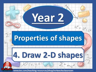Year 2 – Shape – Draw 2D shapes - White Rose Maths
