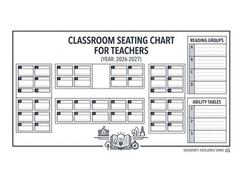 Classroom Management Kit & Seating Chart Pack | Printable Teacher Organizer Insert