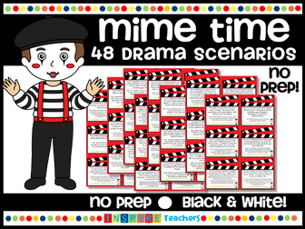 Mime Time - 48 Drama Scenarios