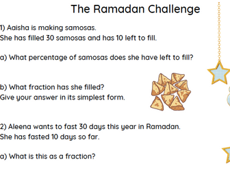 Fractions, Decimals, Percentages