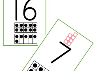 Number cards 1-20