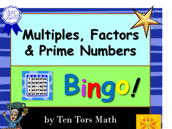 Multiples, Factors and Prime Numbers