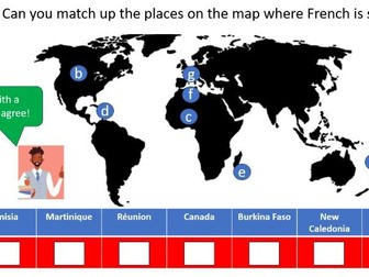 GCSE French. Vacances festivals, presentation and quiz