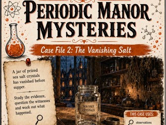 Periodic Mysteries - The vanishing salt