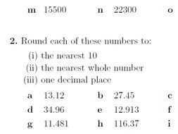 rounding numbers worksheets with answers teaching