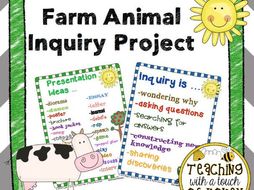 Farm Animals Inquiry Unit