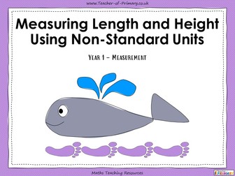 Measuring Length and Height Using Non-Standard Units - Year 1
