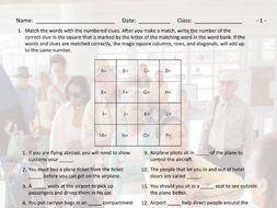 Airports-Hotels Magic Square