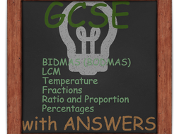 Number worksheets GCSE (with answers)