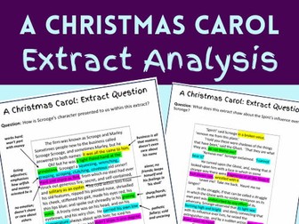 A Christmas Carol Annotated Extracts