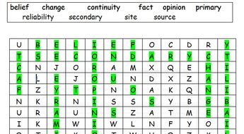 History word searches (example)  Teaching Resources
