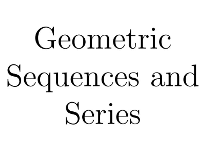 series and sequences math and science initiative