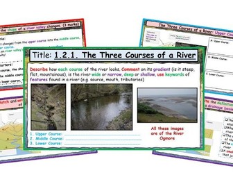 WJEC GCSE Theme 1: L2: River Landscapes - River Courses
