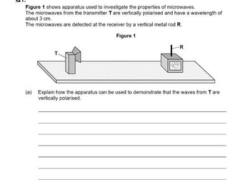 Experiment exam questions - A-level Physics (AQA)