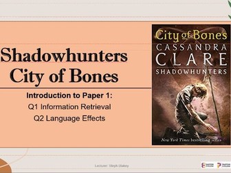 Shadowhunters: City of Bones Paper 1