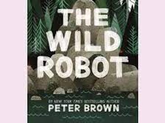 Year 3 & Year 4 Whole Class Reading Week 7 The Wild Robot  reading comprehension 3 lessons