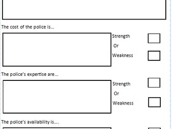 Unit 3 Criminology WJEC LO1 lessons and work booklet