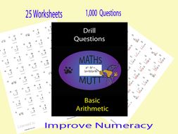Drill Questions : Basic Arithmetic