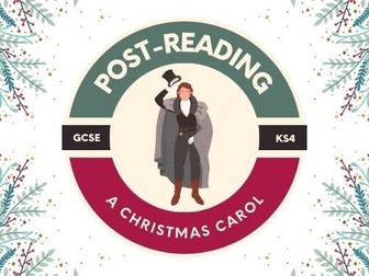 A Christmas Carol - Post-Reading Academic Booklet