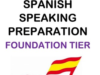 AQA Spanish GCSE speaking general conversation (foundation)