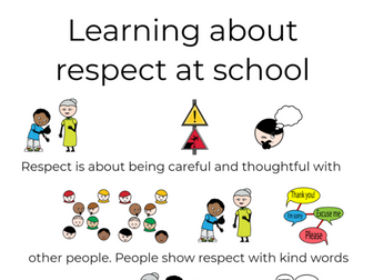 Learning about respect social story