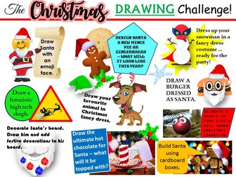 Christmas Art Worksheet