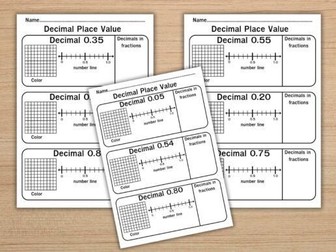 Decimal Place Value Worksheet