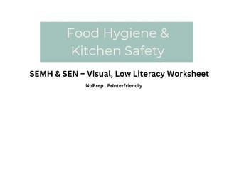 Life Skills Kitchen Safety – SEN