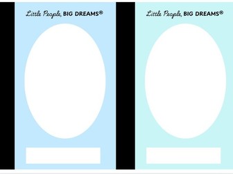 Transition Day Little People Big Dreams Blank Template - Improved Quality